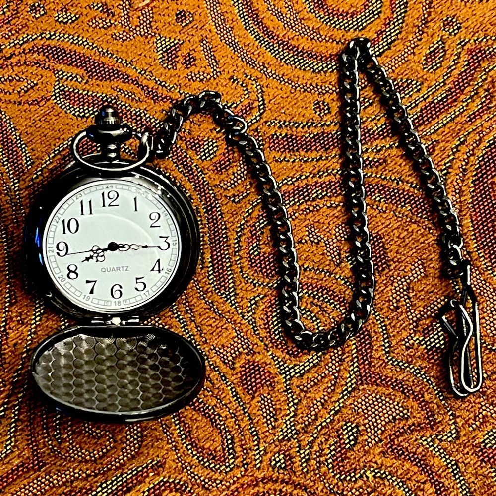 Pocket watch with chain